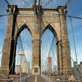 Бруклинский мост в Нью Йорке