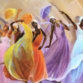 Афро-танцовщицы
