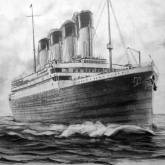 Титаник карандашом