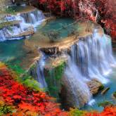 Сказочный водопад