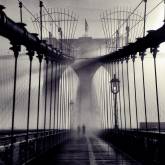 Американский мост в тумане