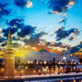 Чудесные облака на Москвой