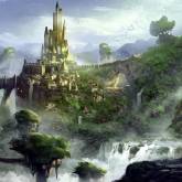 Сказочный эльфийский замок