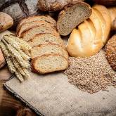 Фудстаграмминг хлеб булка и зерна