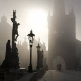 Сказочная Прага в тумане